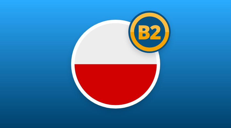 Upgrade: Polish B2 level is now available!