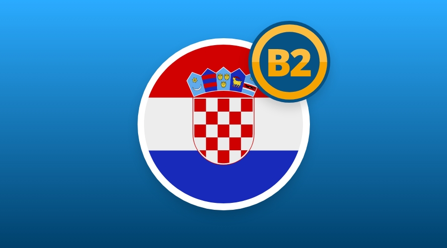 Upgrade: Croatian Now Available Up to B2 Level