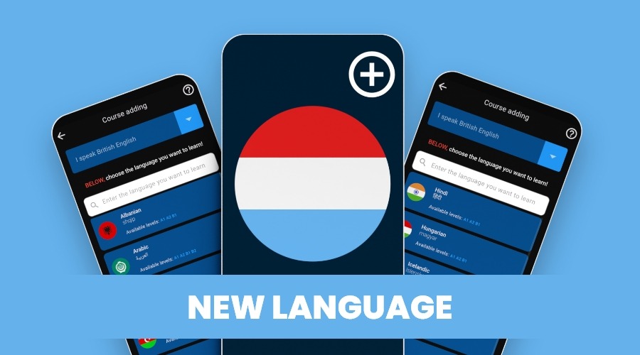 NEW LANGUAGE: LUXEMBOURGISH