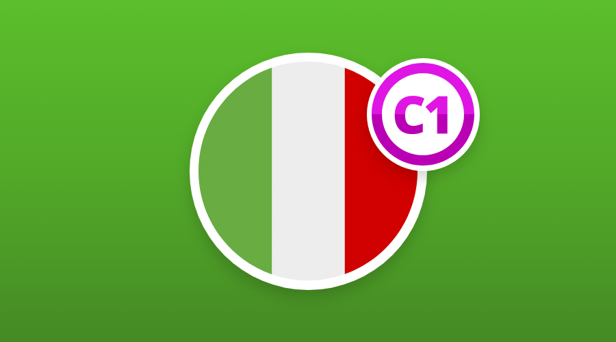 Italian C1 Now Available in Qlango