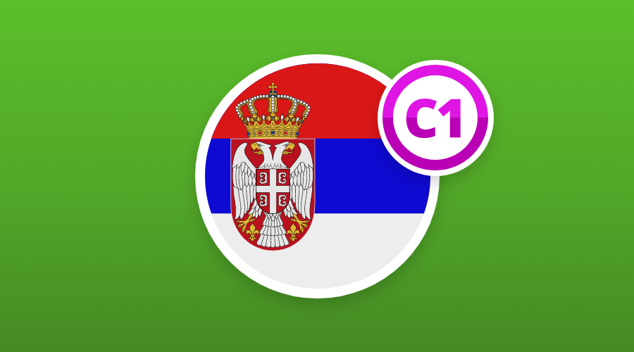 Serbian C1 Now Available in Qlango