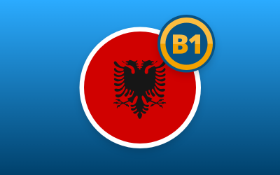 ALBANIAN B1 LEVEL AVAILABLE