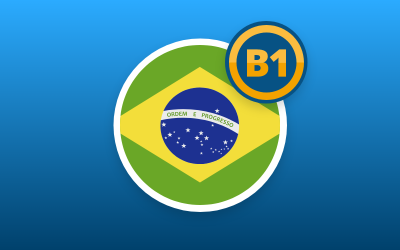 BRAZILIAN PORTUGUESE B1 LEVEL AVAILABLE