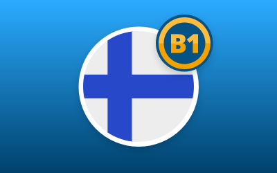 FINNISH B1 LEVEL AVAILABLE