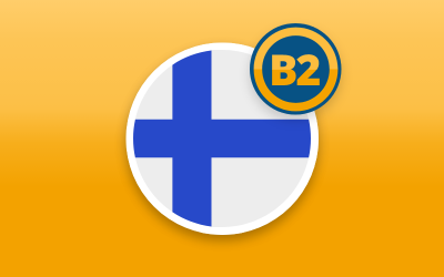 FINNISH B2 LEVEL NOW AVAILABLE