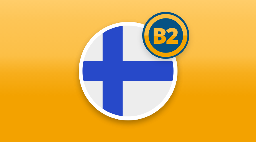 FINNISH B2 LEVEL NOW AVAILABLE