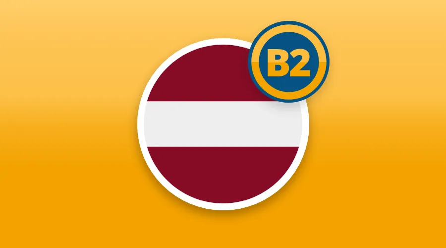 LATVIAN LEVEL B2 NOW AVAILABLE